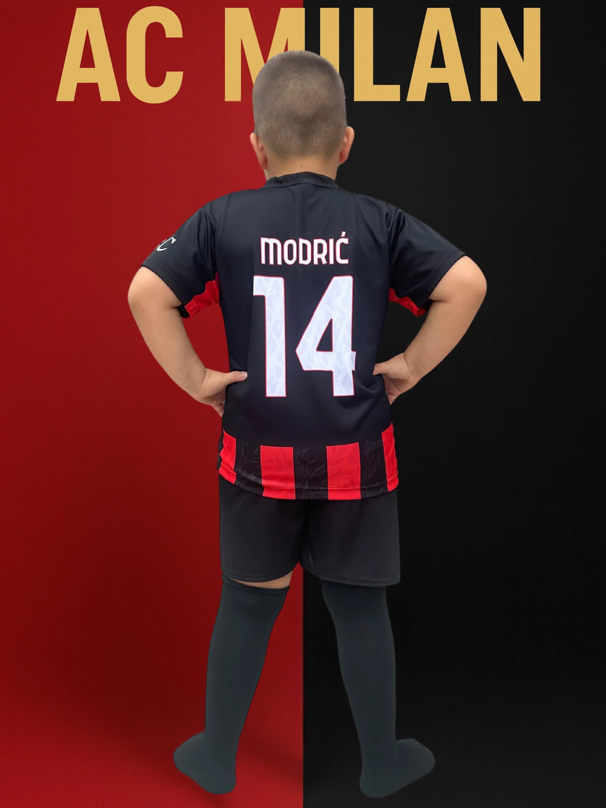 Dječji dres nogometni komplet Modrić-MILAN KIKY STORE