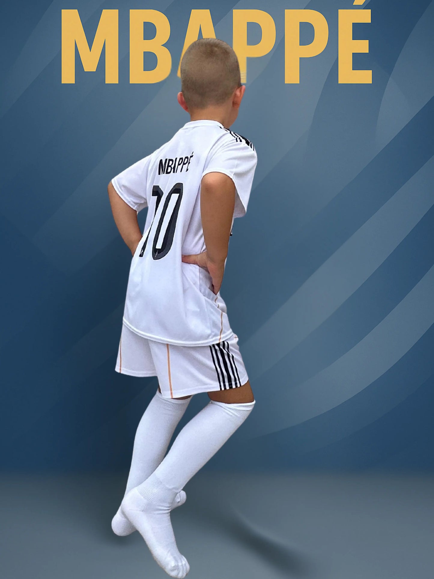 Dječji nogometni dres komplet Mbappe – Real BR 10 KIKY STORE