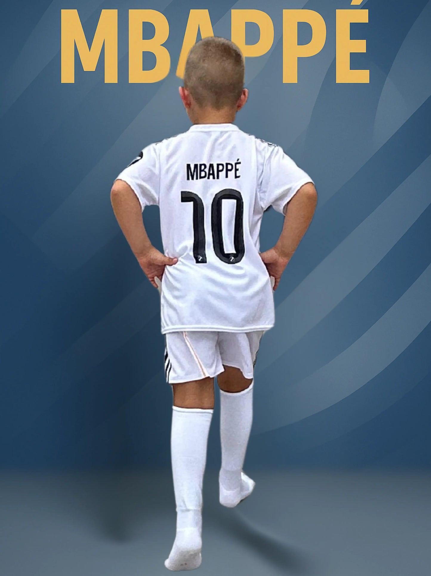 Dječji nogometni dres komplet Mbappe – Real BR 10 KIKY STORE
