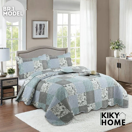 Elegantni prekrivač s uzorcima (Model 1) 220x240cm + 2 jastučnice GRATIS - KIKY STORE