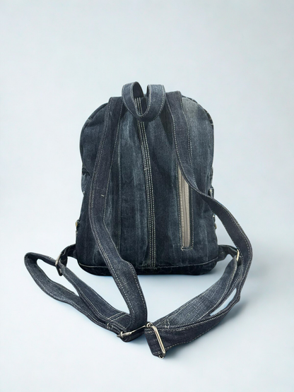 Denim ruksak “Seagull Classic” – Unikat 1/1 KIKY STORE