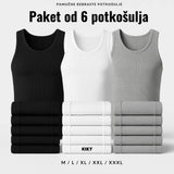 Muške rebraste potkošulje 6kom