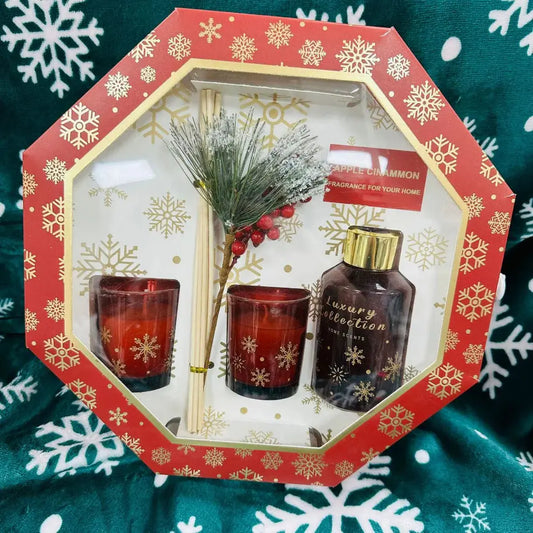 Mirisni Božićni set – Svijeće i mirisni štapići KIKY STORE