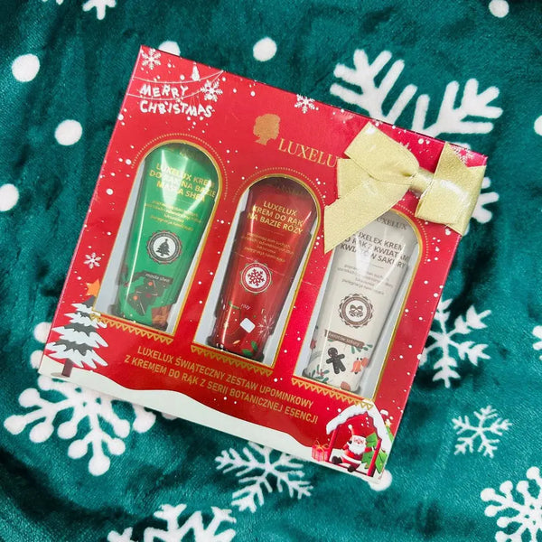 LUXELUX Merry Hands – božićni set krema, 3 kom