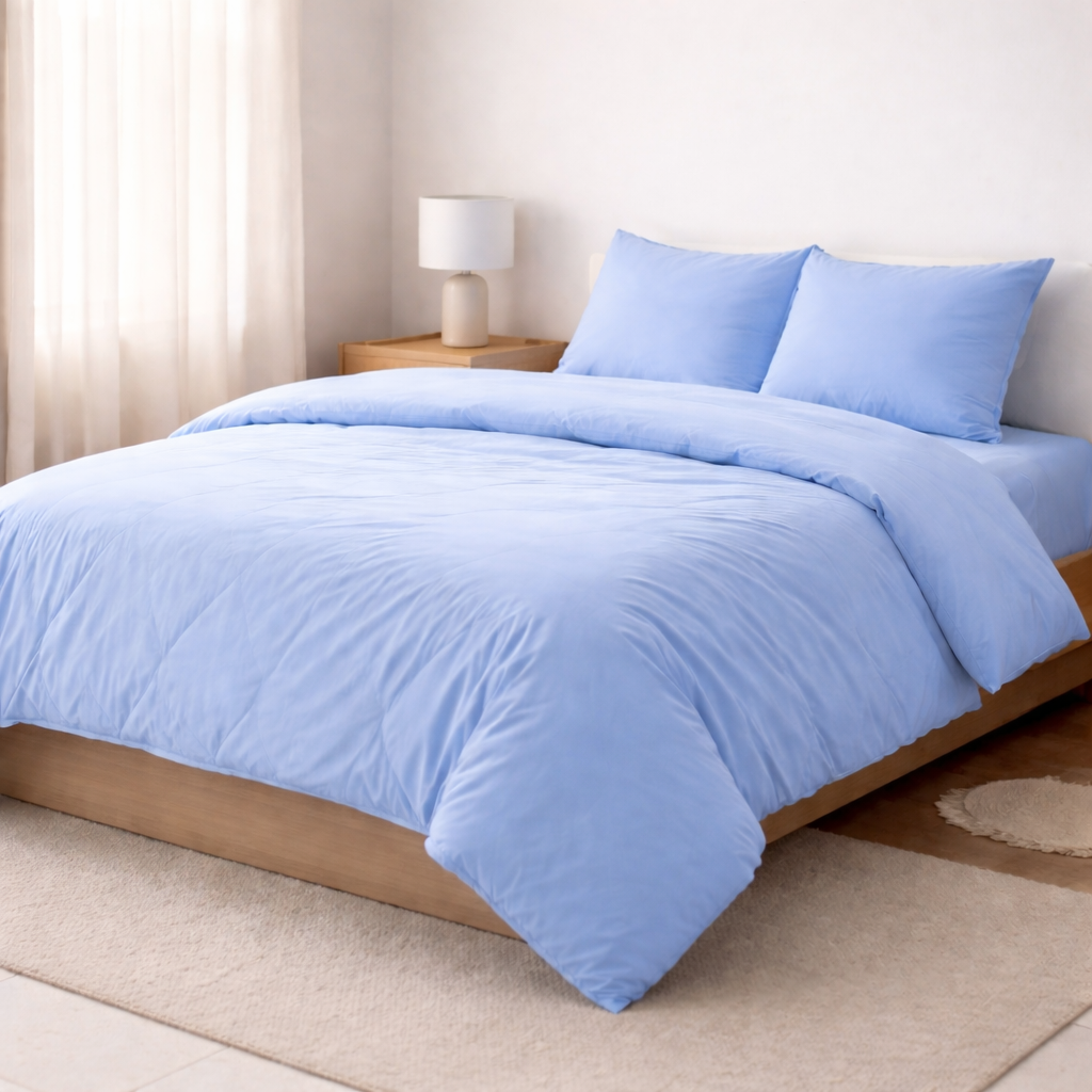 Jednobojna pamučna posteljina – 100% pamuk KIKY STORE