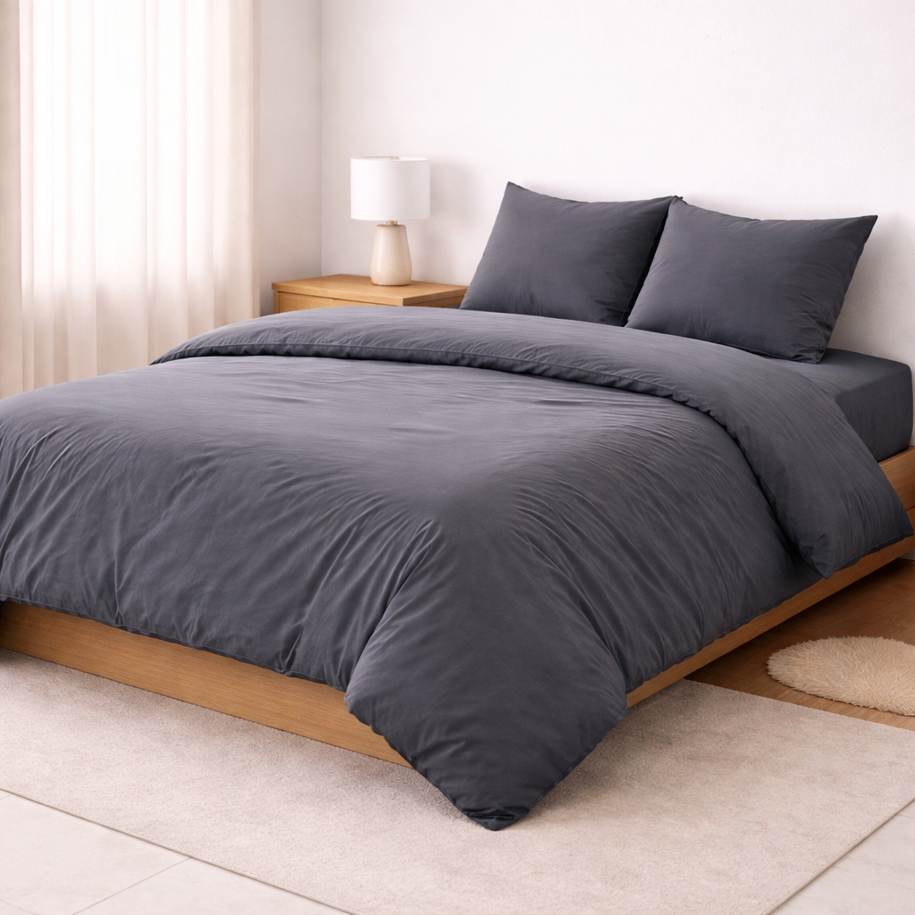 Jednobojna pamučna posteljina – 100% pamuk KIKY STORE