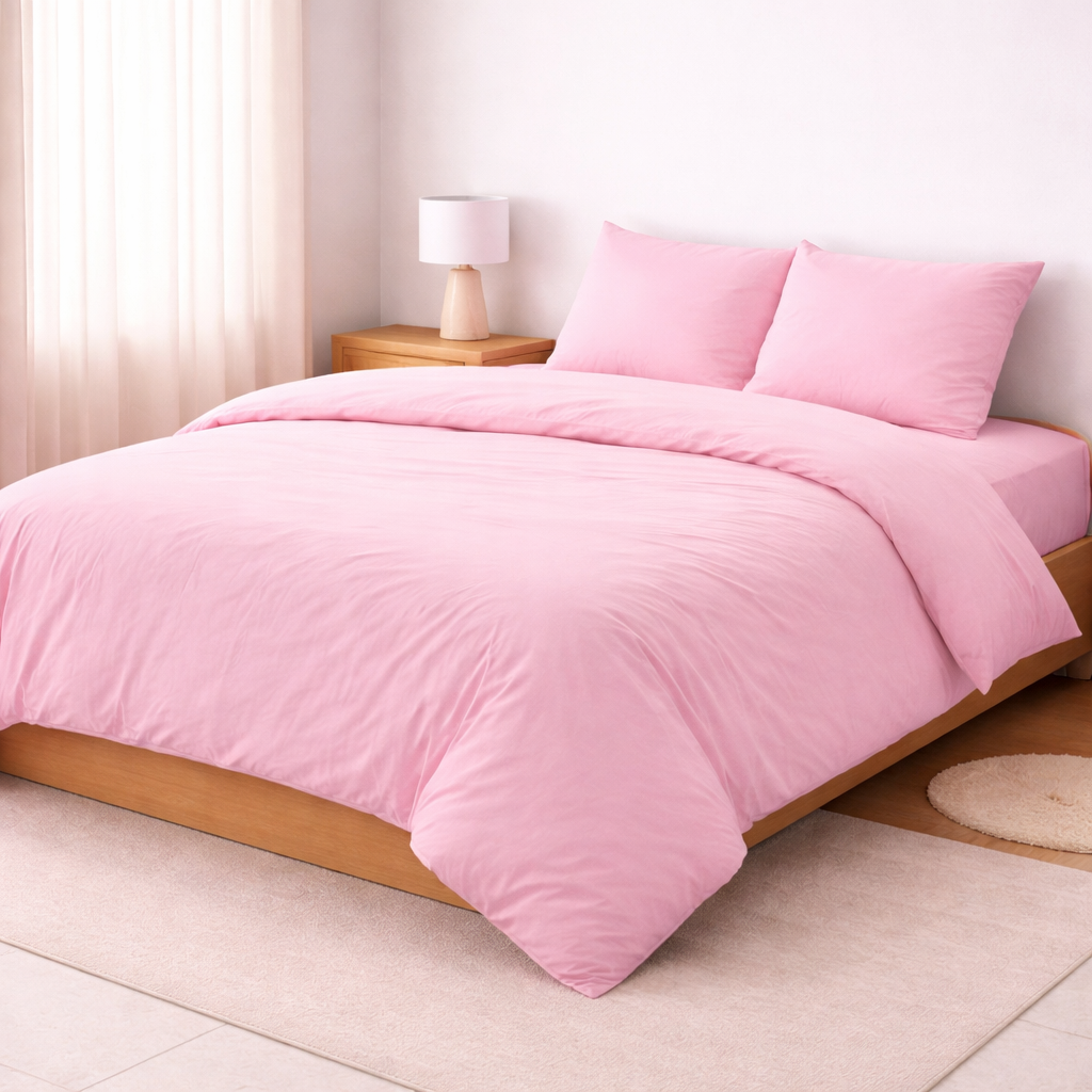 Jednobojna pamučna posteljina – 100% pamuk KIKY STORE