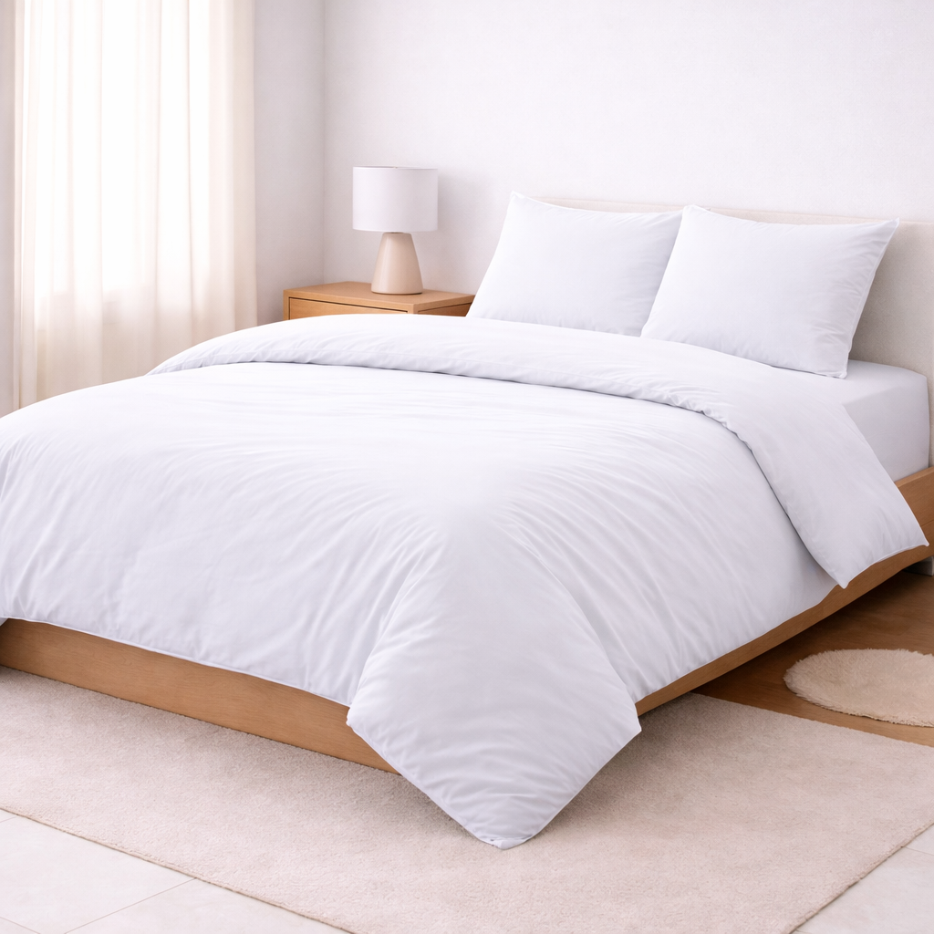 Jednobojna pamučna posteljina – 100% pamuk KIKY STORE