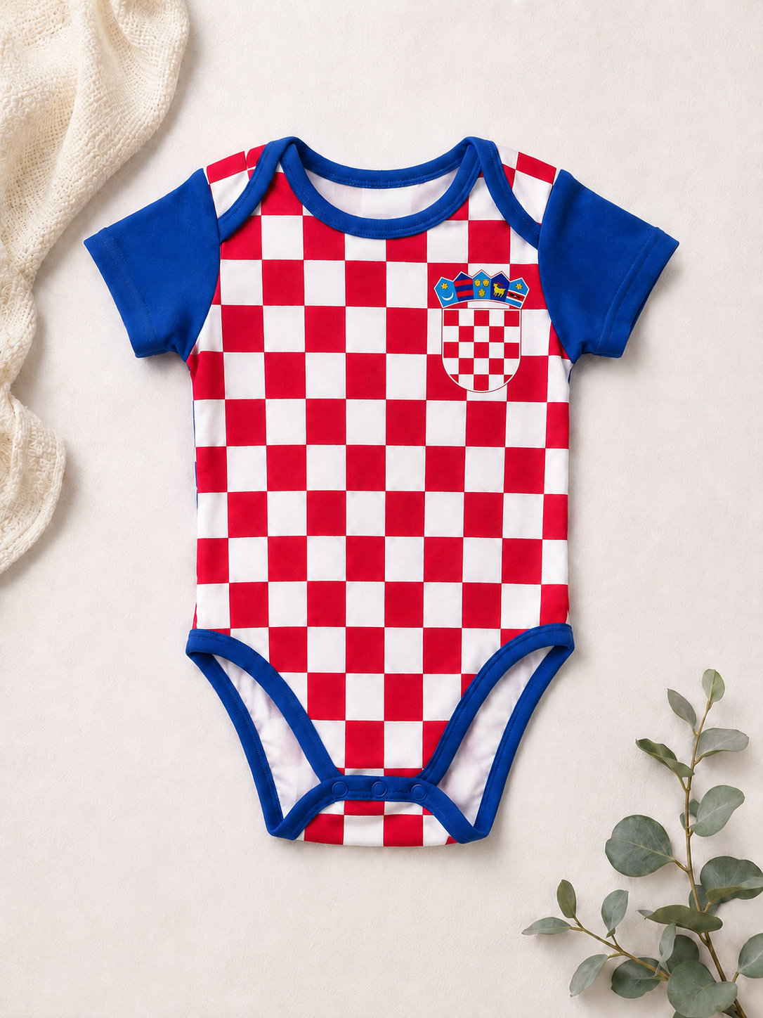 Dječji bodi - Hrvatska kockica