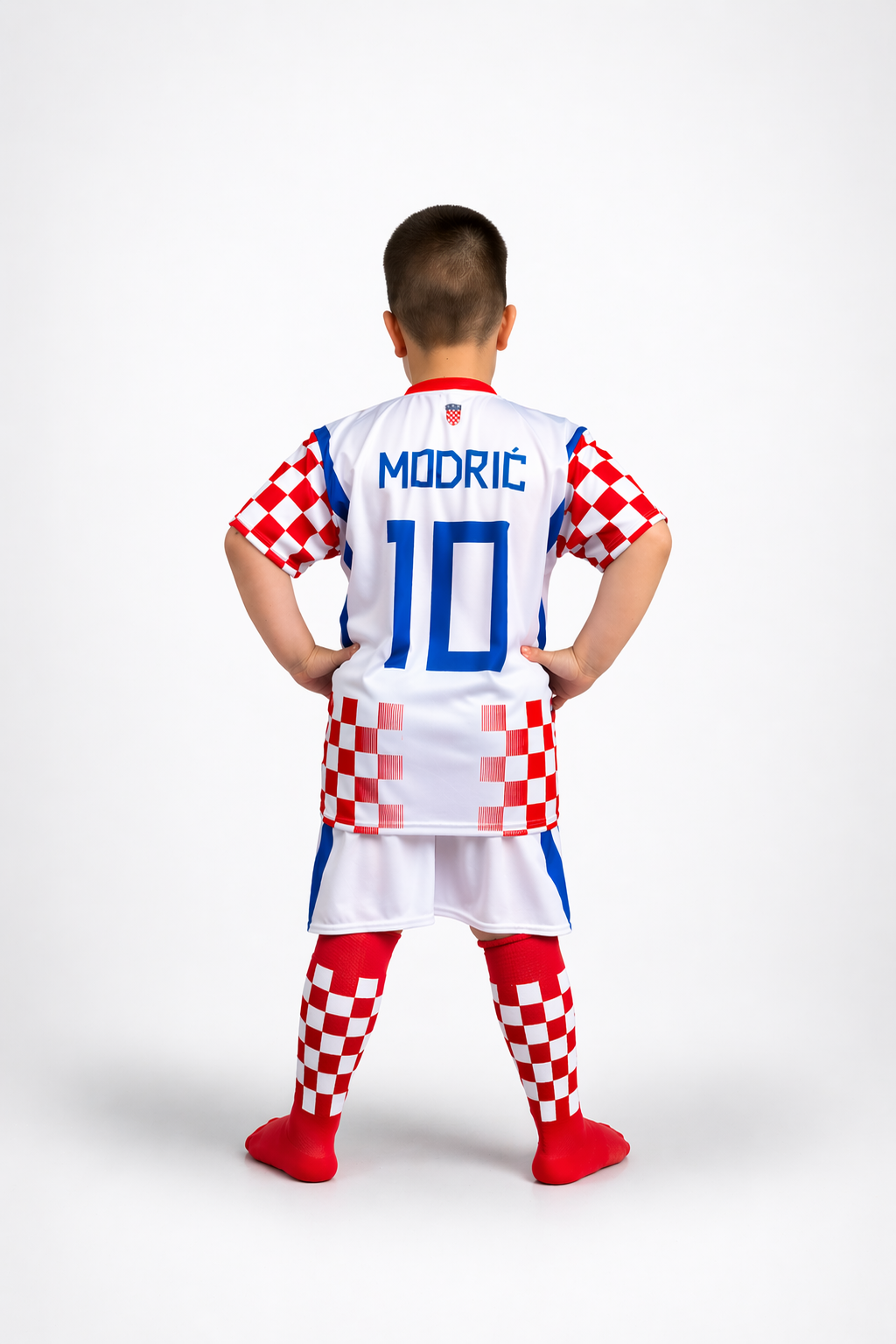 Djecji nogometni dres komplet Hrvatska 2026 - SET 2 s stucnama