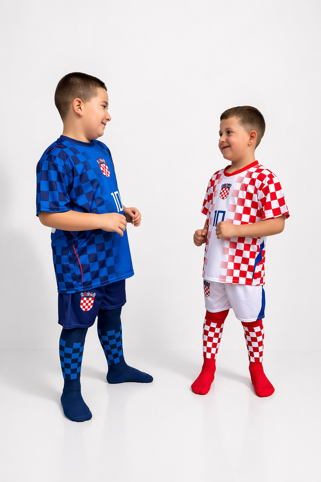2026 Hrvatska dres Modric crveni - djecji komplet s stucnama