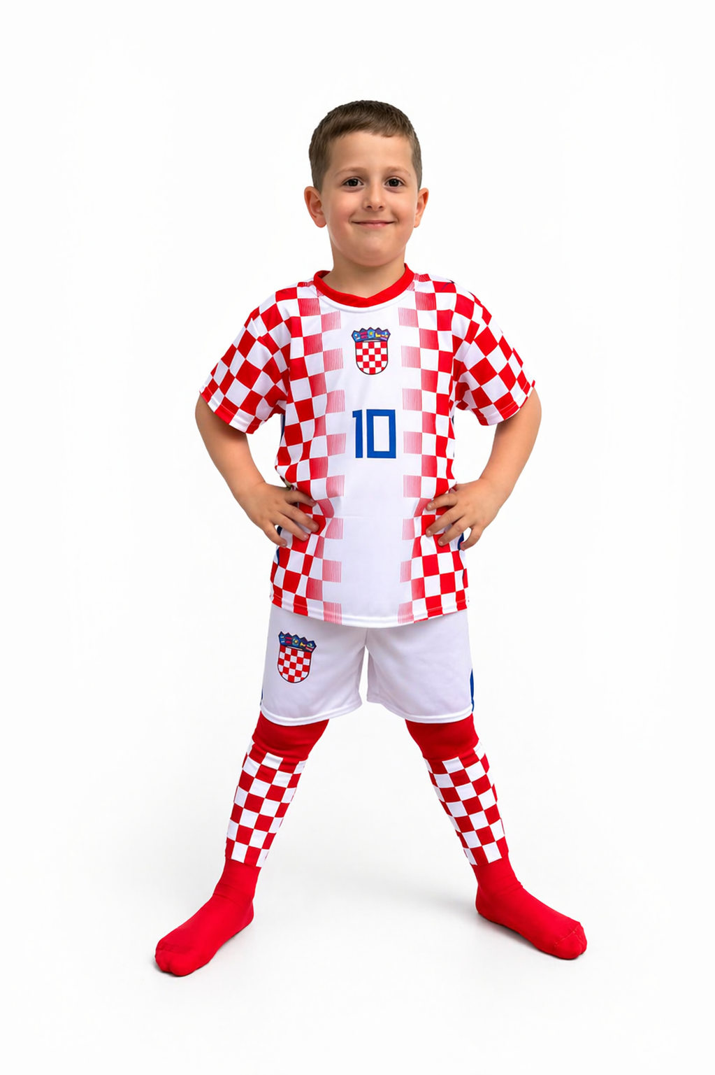 2026 Hrvatski dres djeca navijacki set - kiky.store