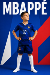 Dječji nogometni komplet Francuska – Mbappe 10 🇫🇷