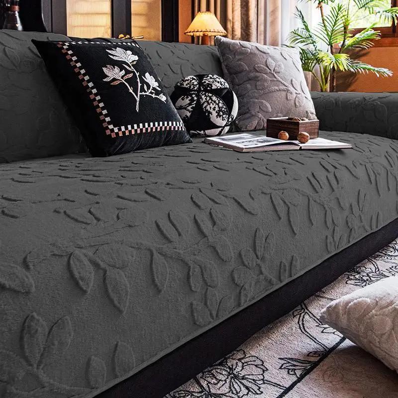 HomeElegance – čupavi pliš prekrivači za sofe Kiky Store