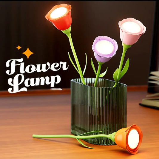 USB punjiva ruža lampa-FloraGlow - KIKY STORE