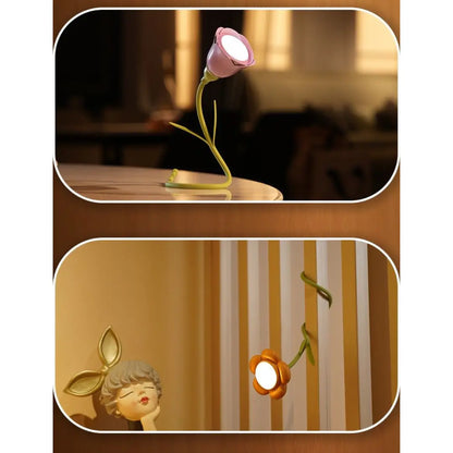 USB punjiva ruža lampa-FloraGlow - KIKY STORE