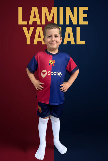 Dječji dres nogometni komplet Yamal barca KIKY STORE