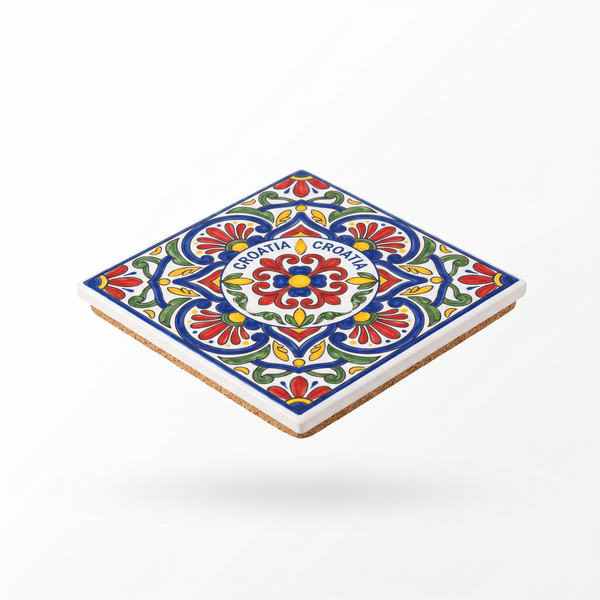 Croatia Tile Podmetač Kvadratni - Šareni