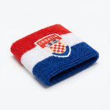 Croatia Zastava Frotir Sportska Narukvica – Sweatband s Grbom