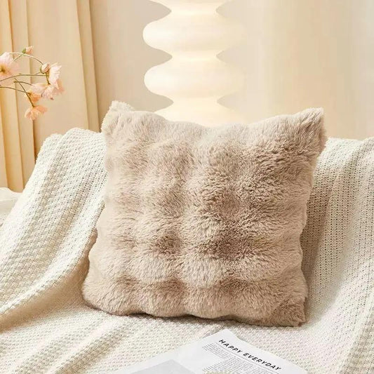 Valovita pliš jastučnica 45×45 cm KIKY STORE