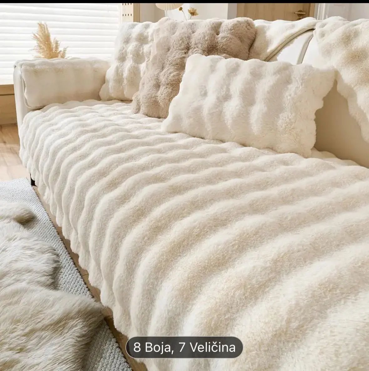 Valoviti pliš prekrivači KIKY STORE