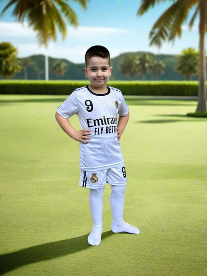 Dječji nogometni dres komplet Mbappe – Real - KIKY STORE