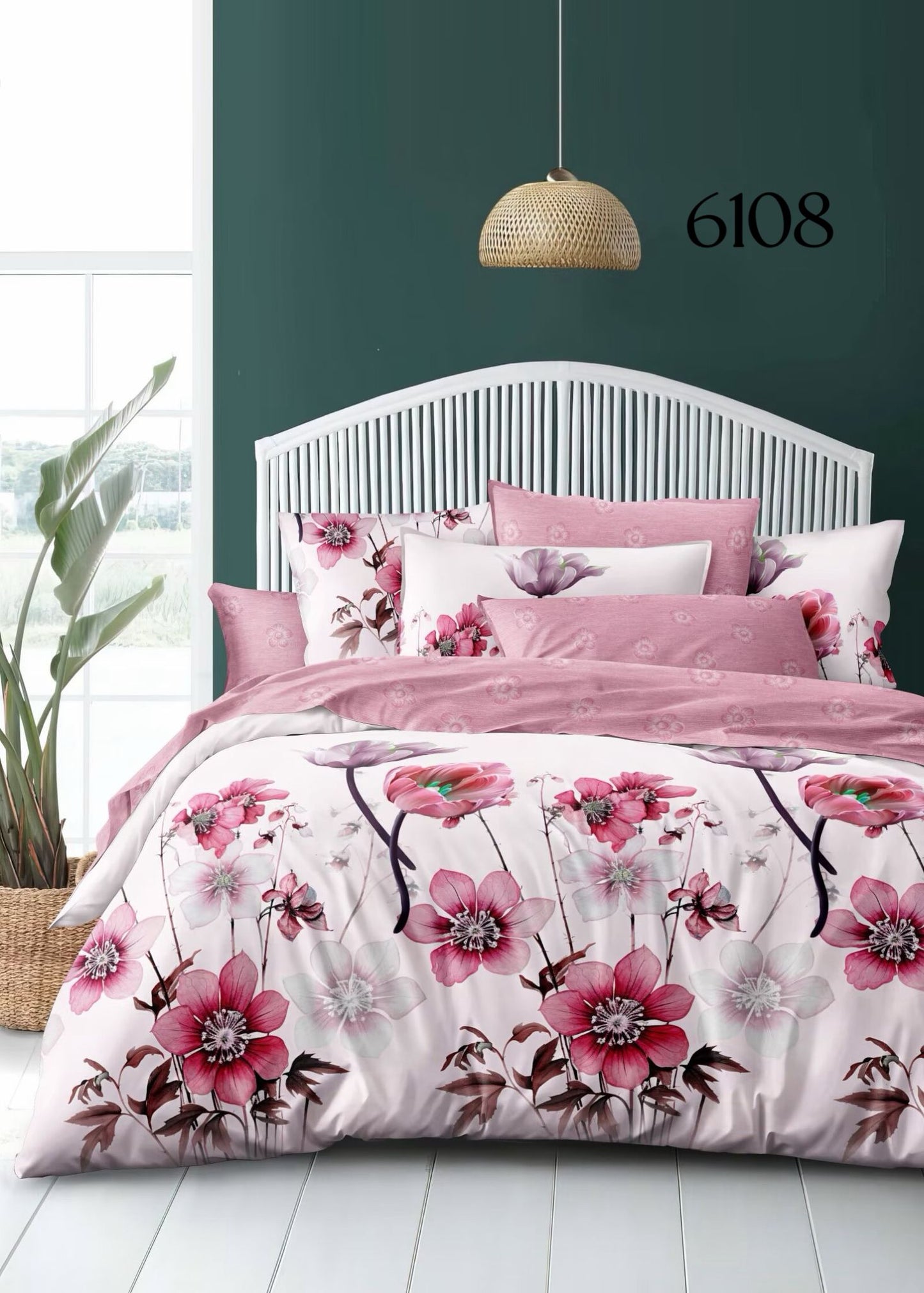 Posteljina Rose Garden (6 dijelova) KIKY STORE