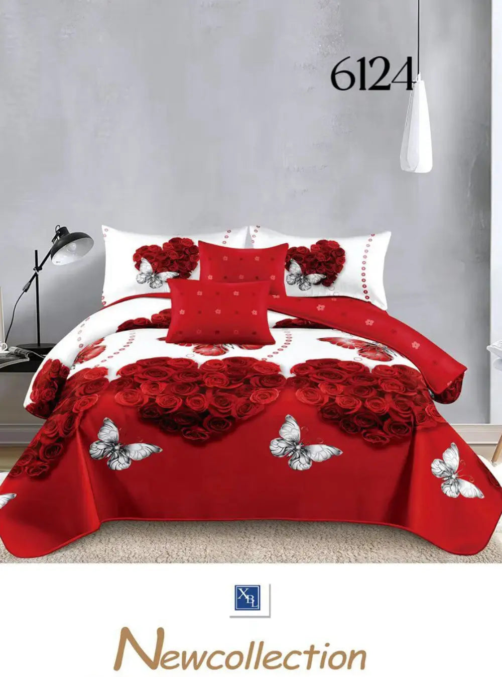 Posteljina Rose Passion (6 dijelova)