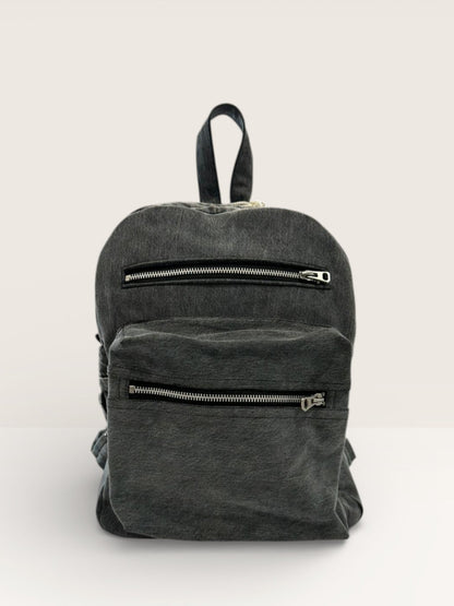 Denim Ruksak „Grey Vintage“ – Ručni Rad