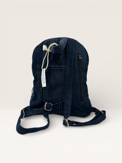 Denim Ruksak „Urban Chain 2“ – Ručni Rad
