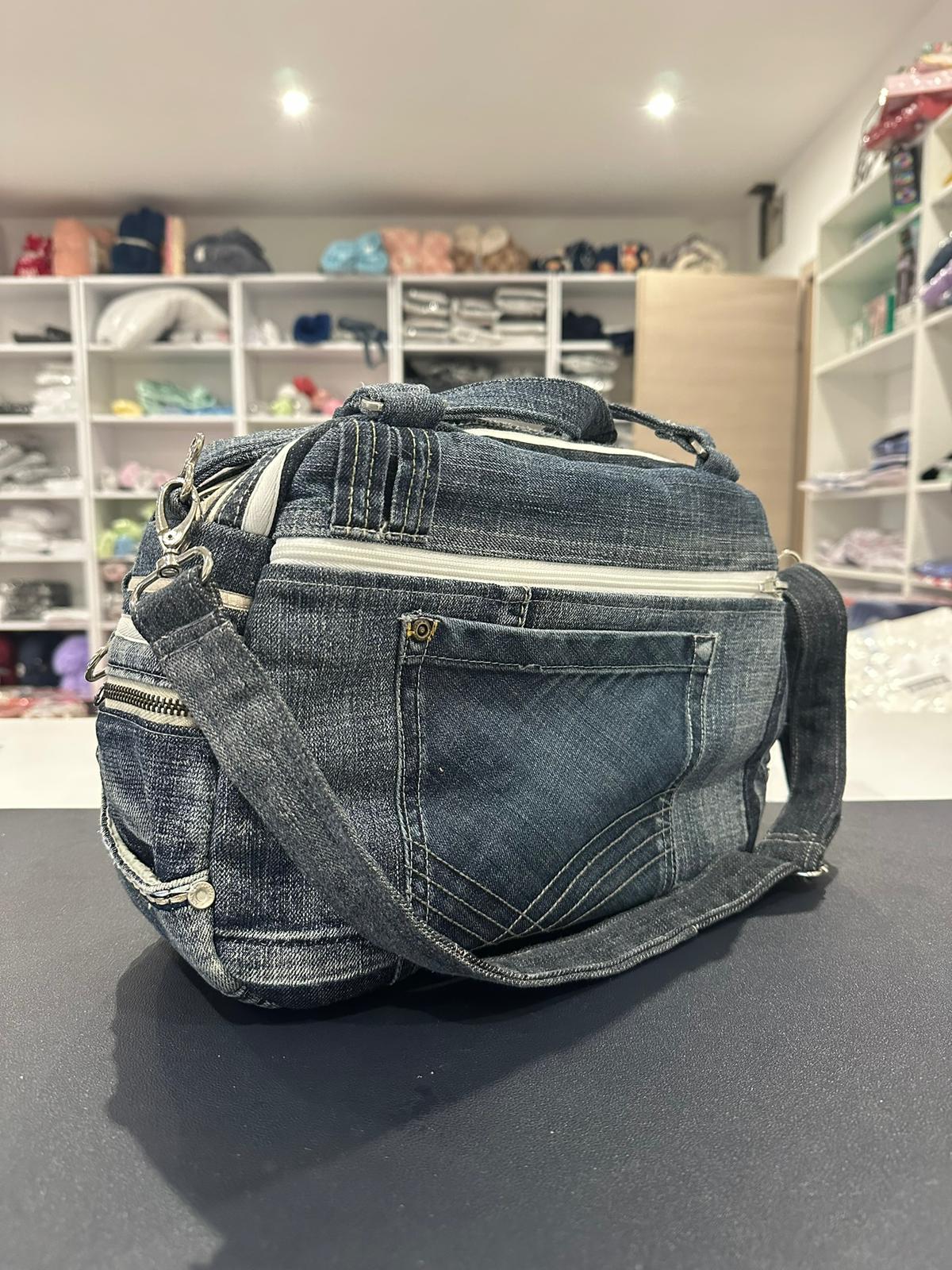 Torba od recikliranog trapera „Almost Famous Denim KIKY STORE