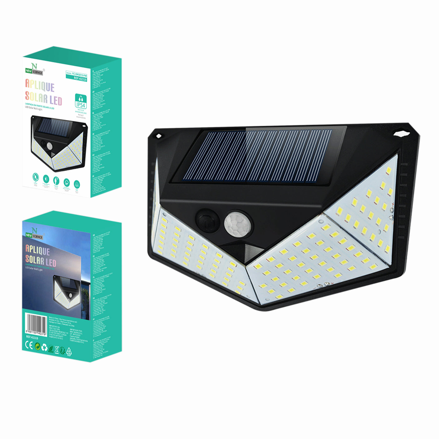 Solarna LED vanjska lampa SW2015-PIR