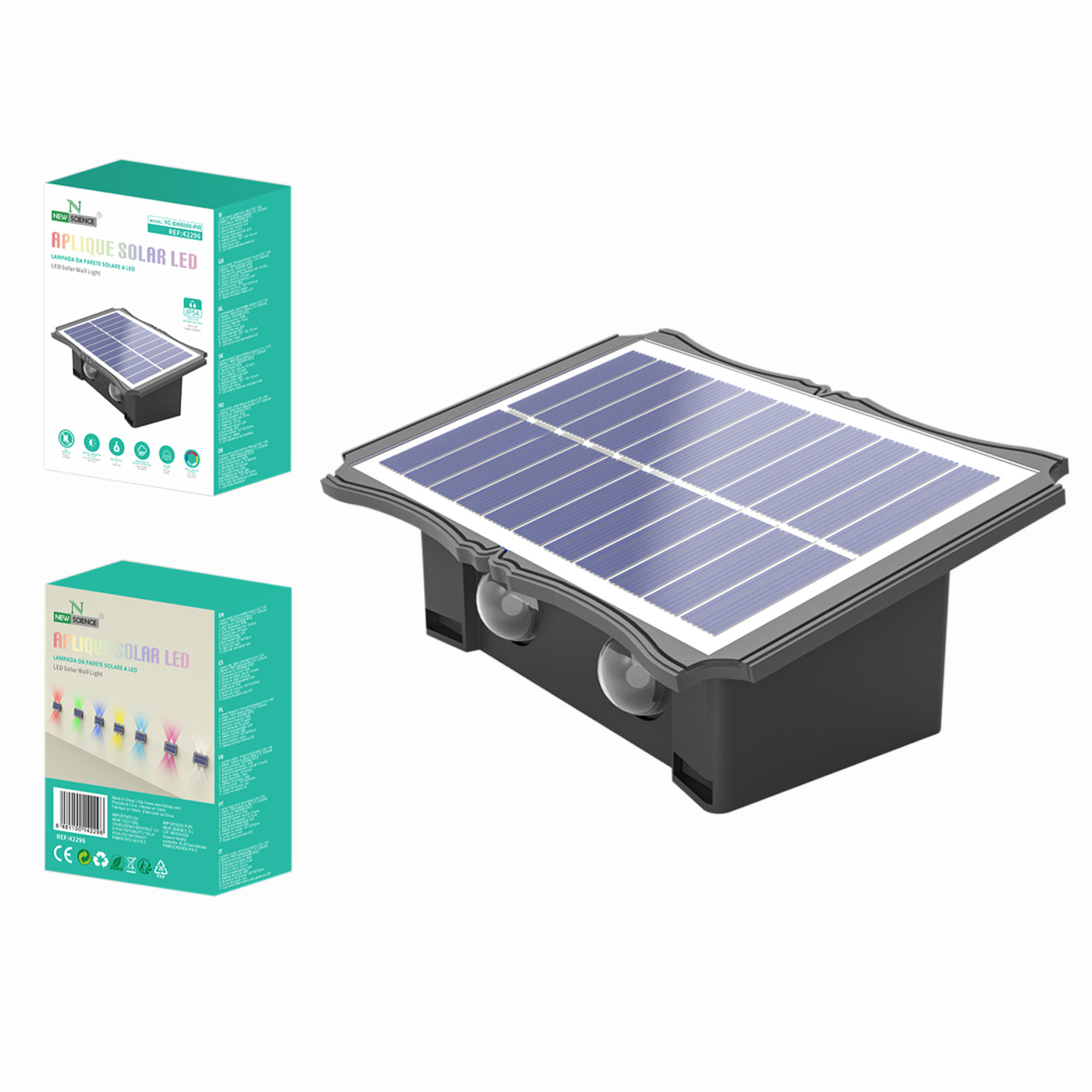 Solarno LED svjetlo za vanjsku upotrebu IC-SW6080-PIR