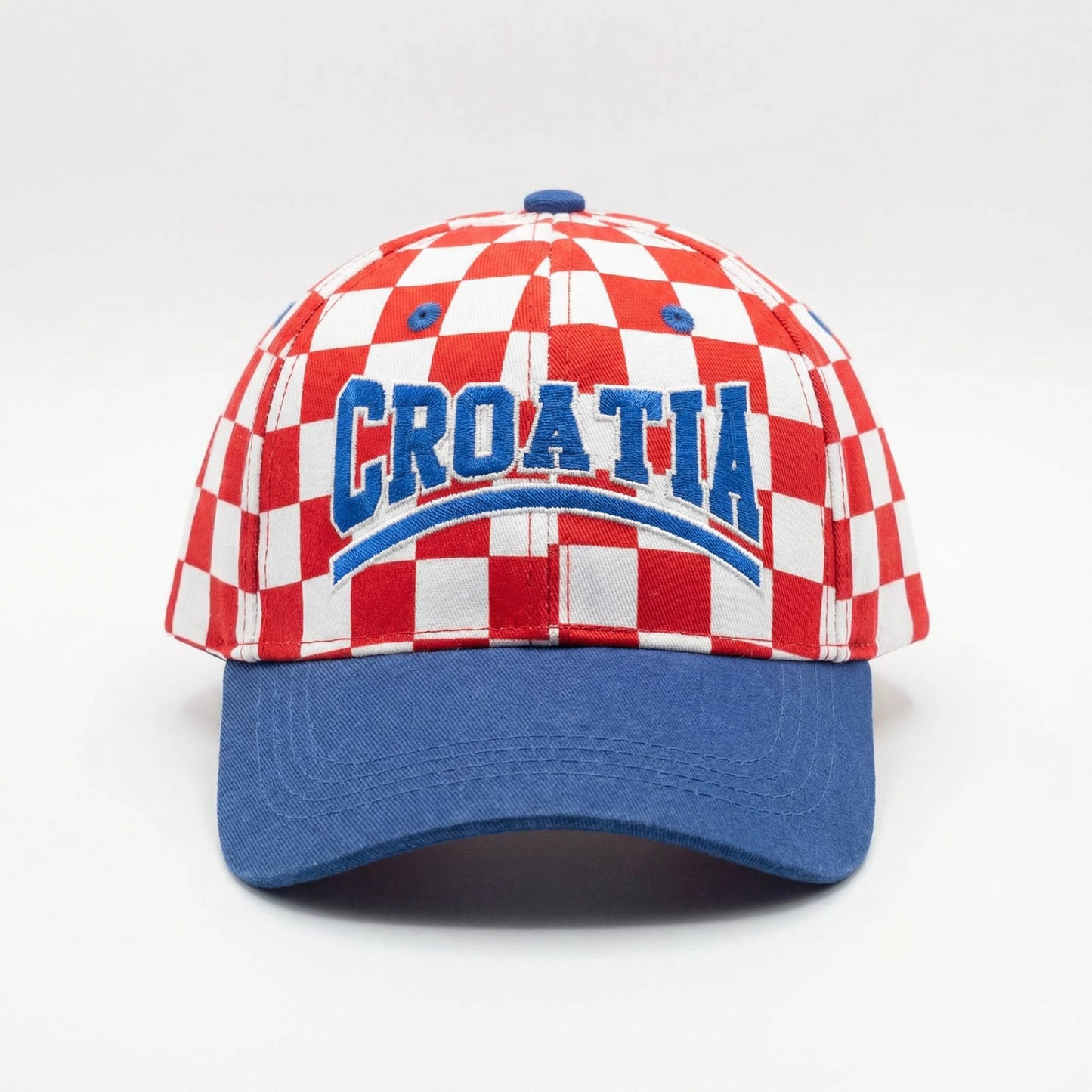 Croatia Šilterica – Šahovnica s Plavim Šiltom i Natpisom
