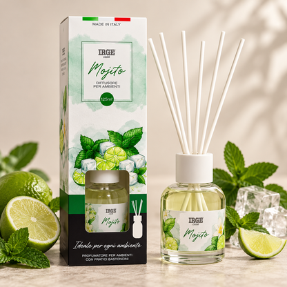 IRGE mirisni difuzor sa štapićima 125 ml – Mojito