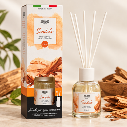 IRGE mirisni difuzor sa štapićima 125 ml – Sandalovina