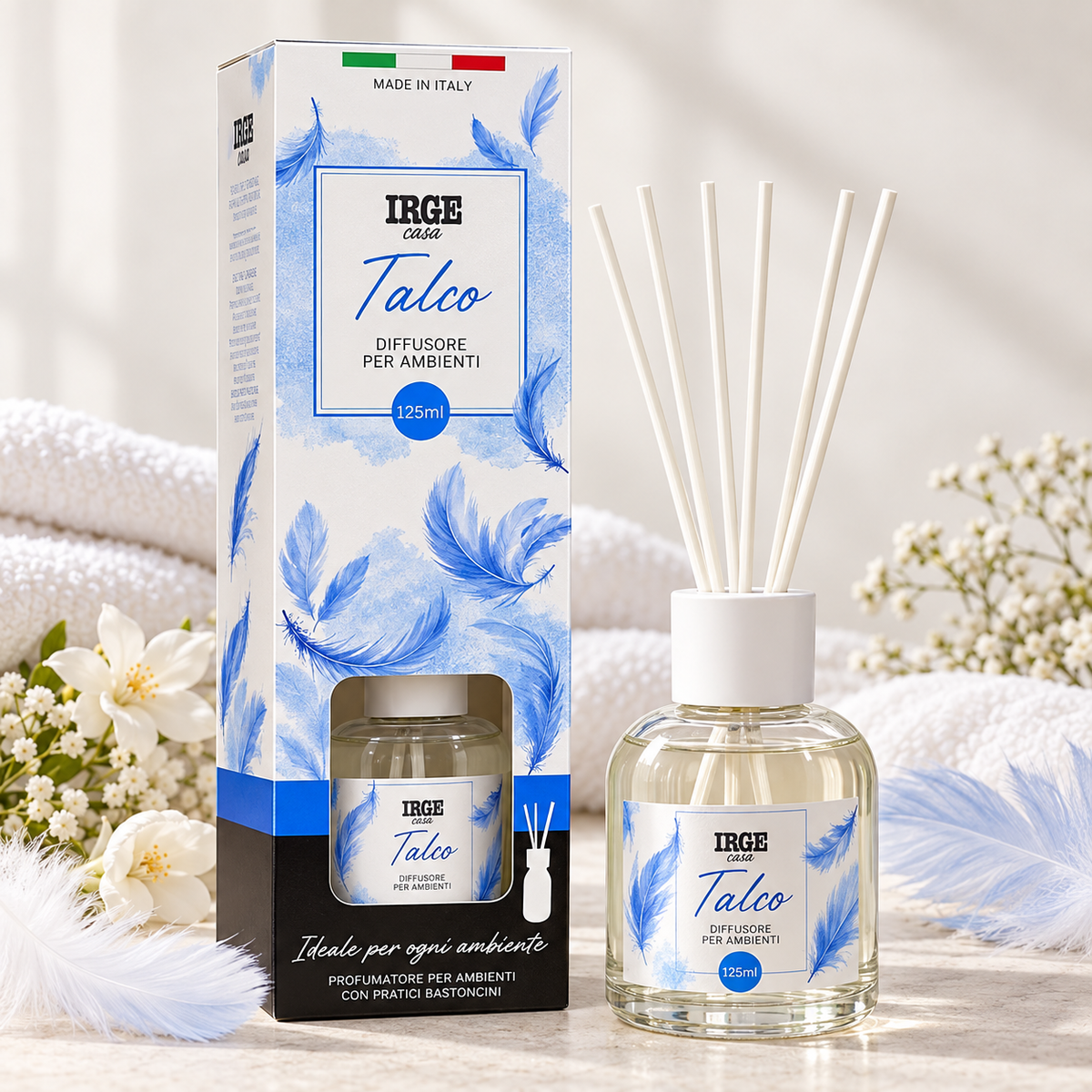 IRGE mirisni difuzor sa štapićima 125 ml – Talco