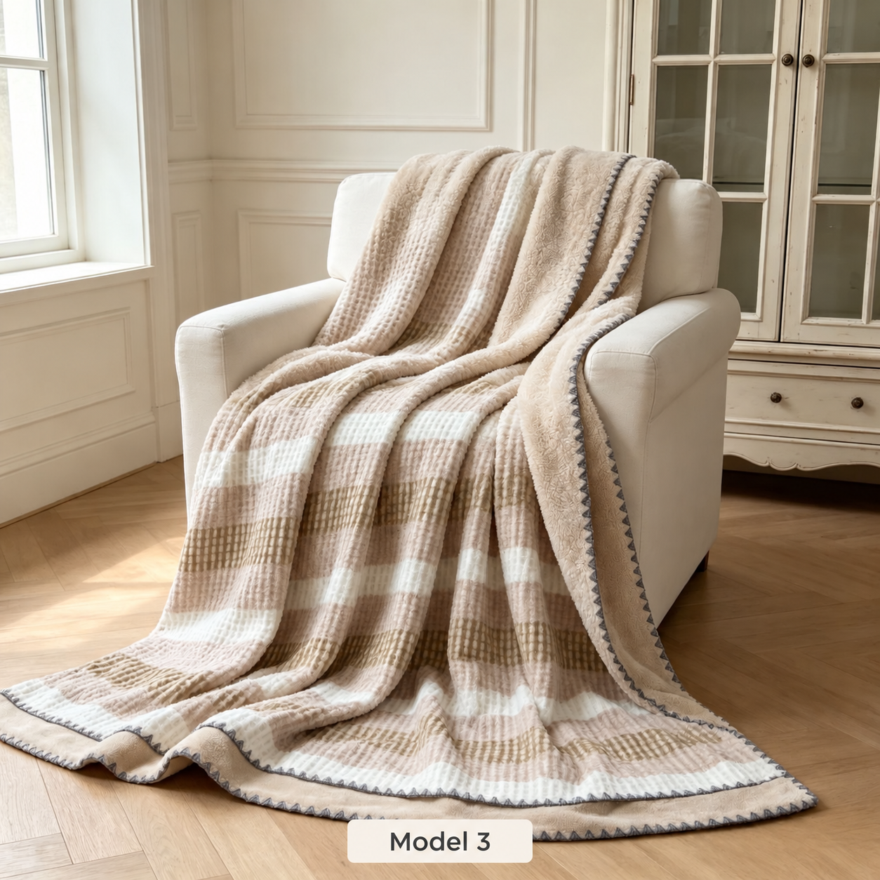 Luna Soft dvostrana deka 200 × 230 cm – Model 3