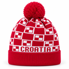 10 – Crvena CROATIA s geometrijskim dezenom