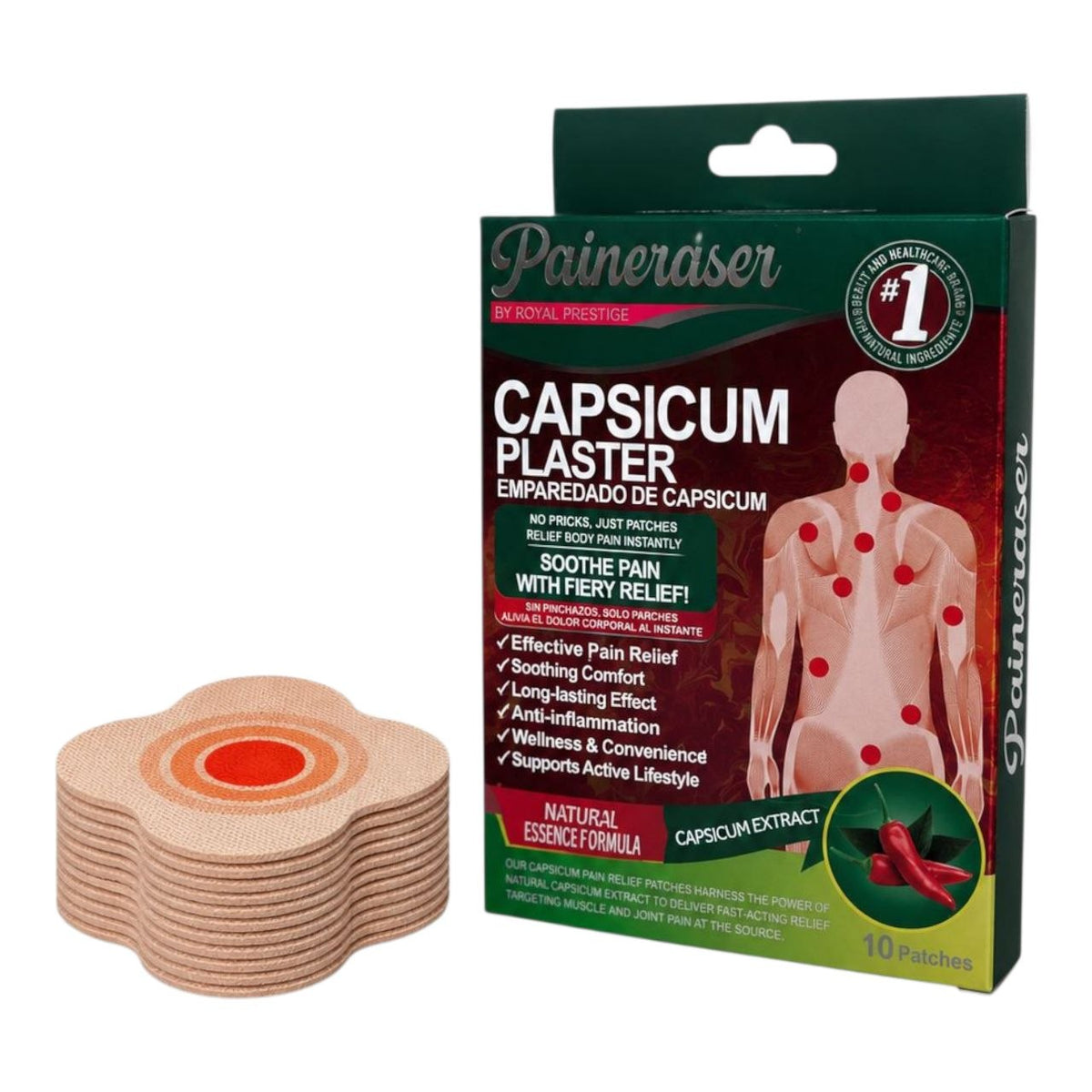 Warm Patch – kapsaicinski flasteri, 30 kom – prikaz 2