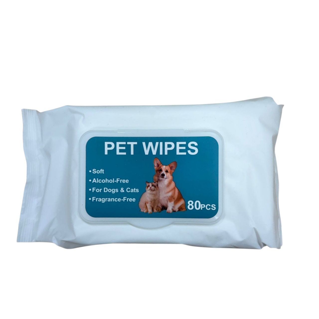 Pet Wipes – maramice za šape i krzno, 80 kom – prikaz 1