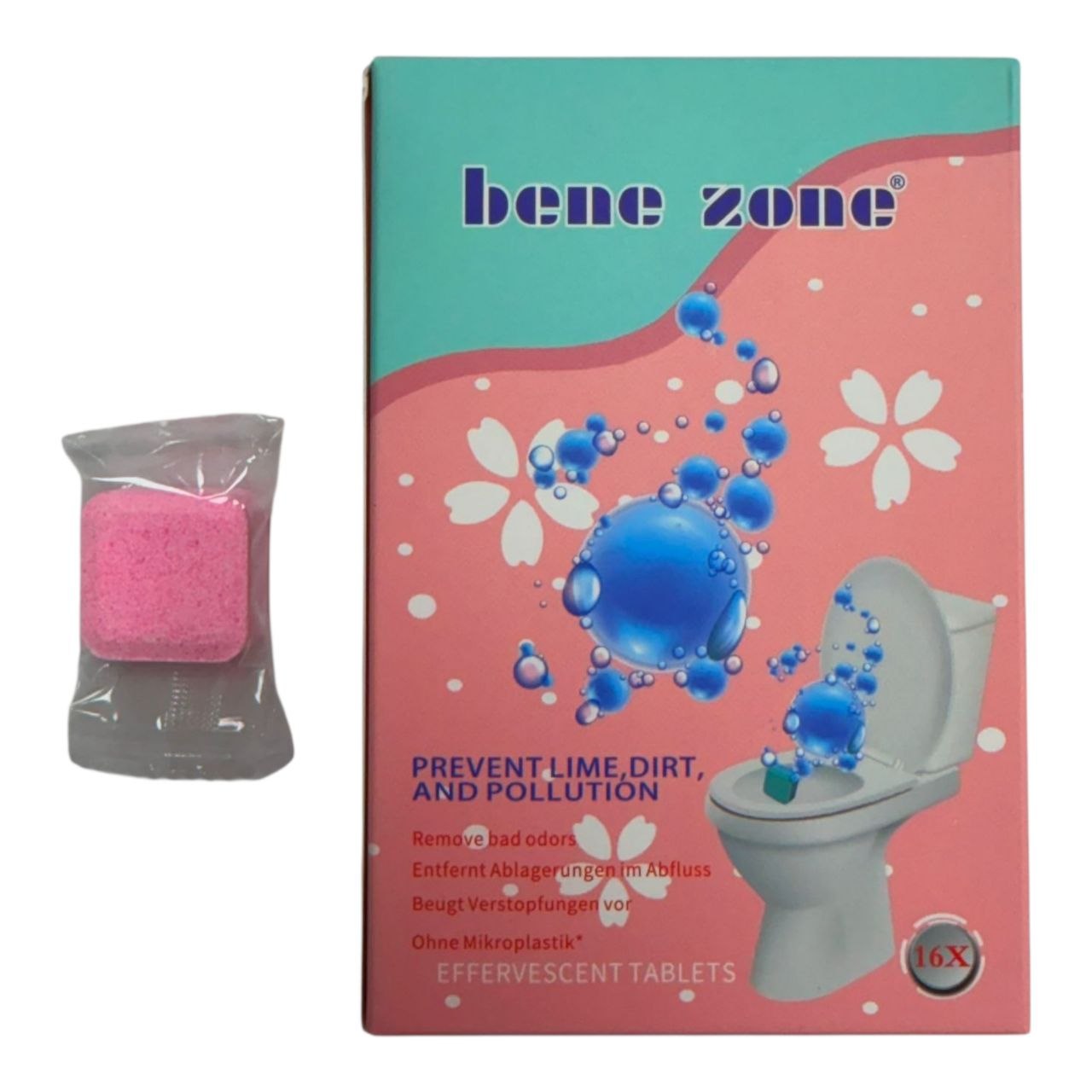 Fresh WC – šumeće tablete za čišćenje, 16 kom – pakiranje proizvoda
