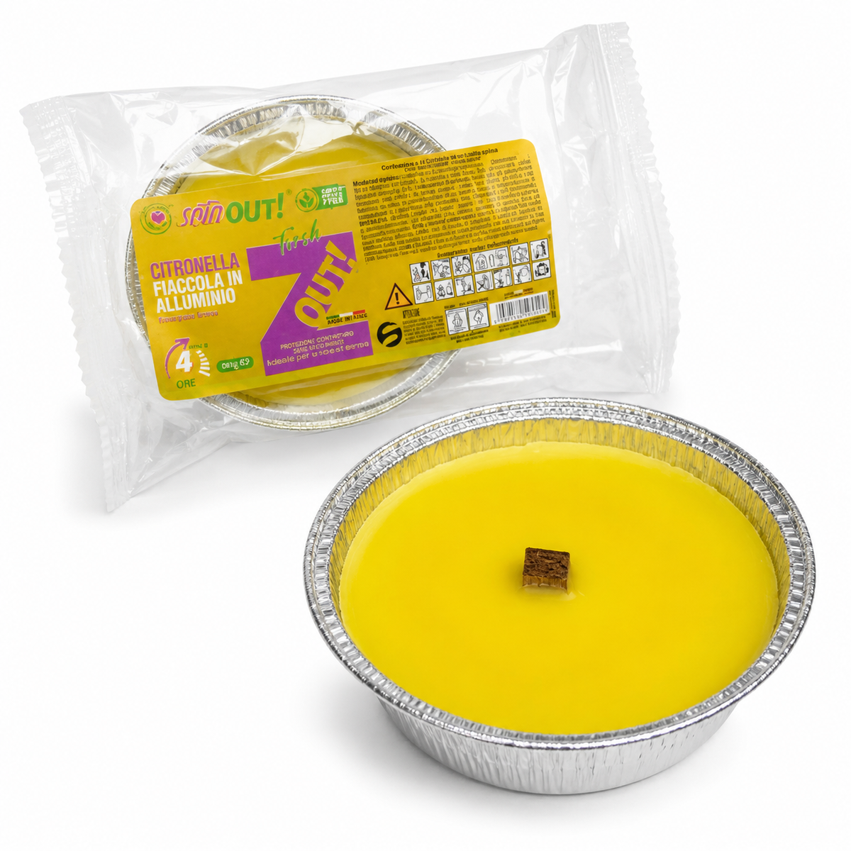 Citronella Garden – vrtna svijeća sa 7 fitilja – prikaz 1