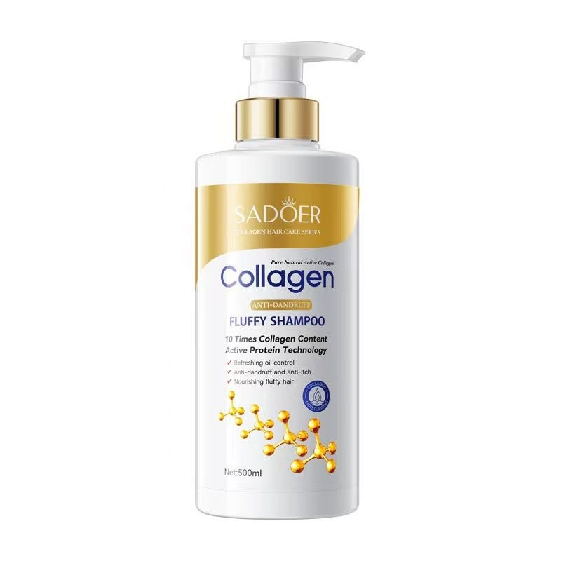 SADOER Collagen – šampon za čistu i njegovanu kosu, 500 ml – prikaz 1
