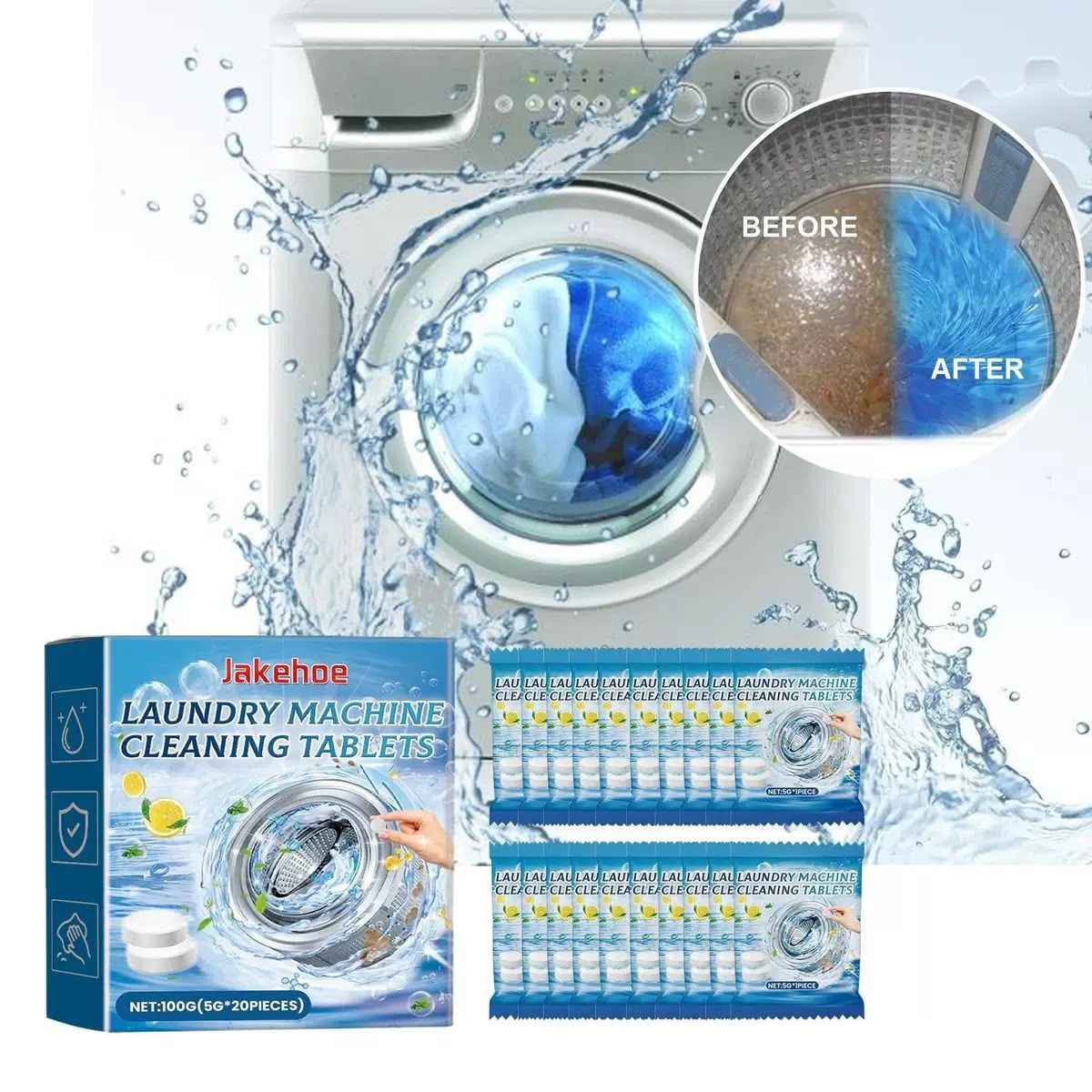 Drum Fresh – tablete za čišćenje perilice, 20 kom – prikaz 2