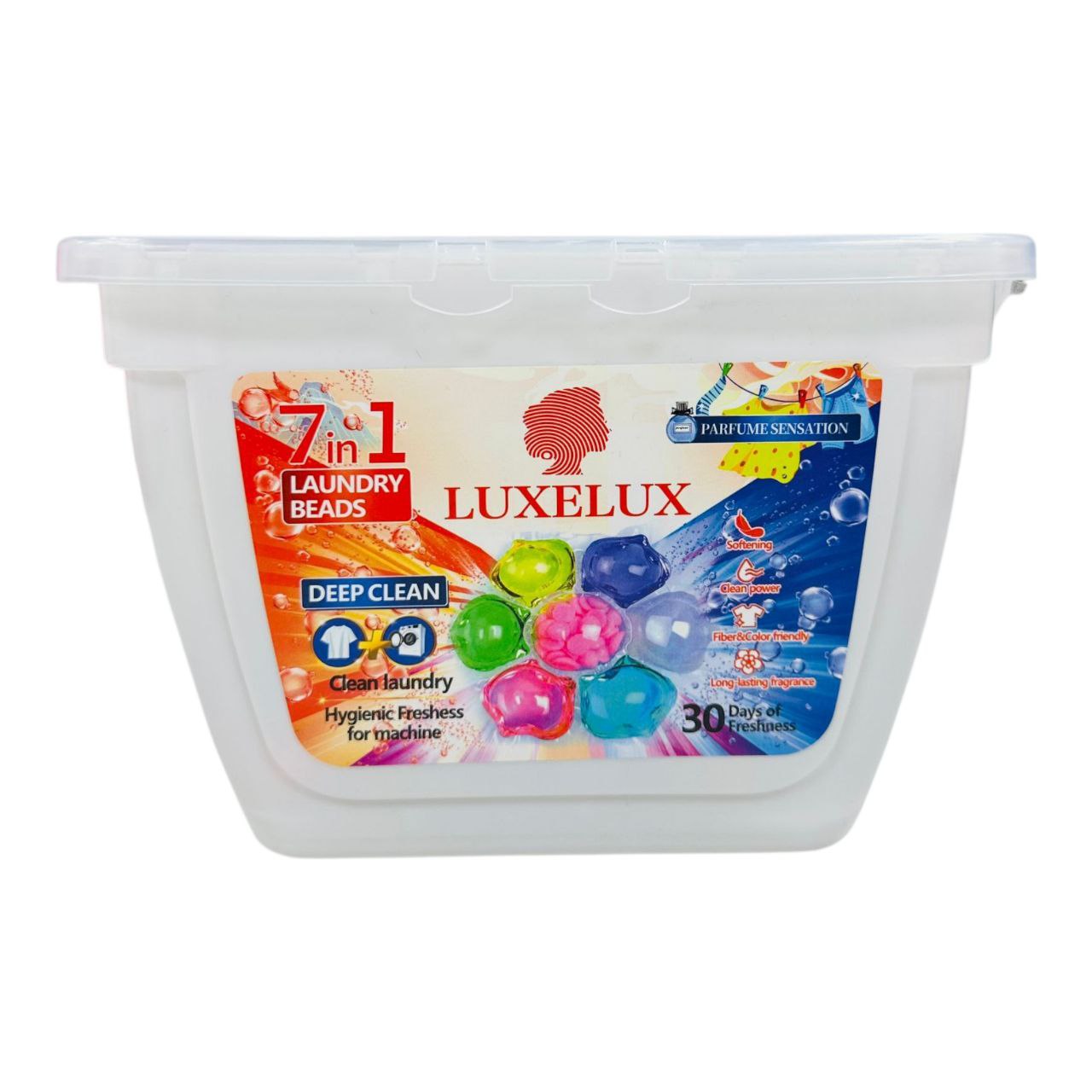 LUXELUX 7 u 1 – mirisne kapsule za rublje, 30 kom – prikaz 1