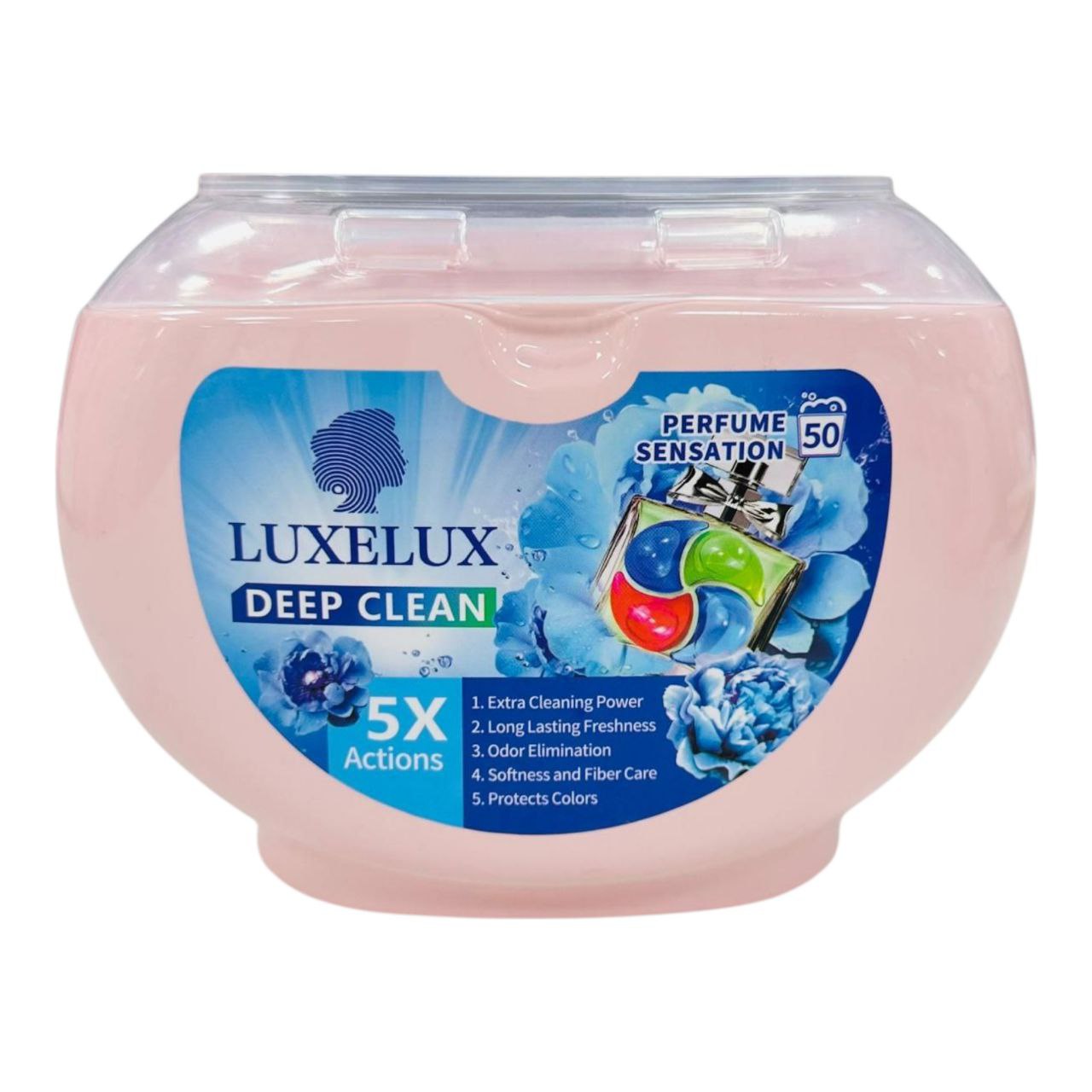 LUXELUX Deep Clean – kapsule za svježe rublje, 50 kom – prikaz 1