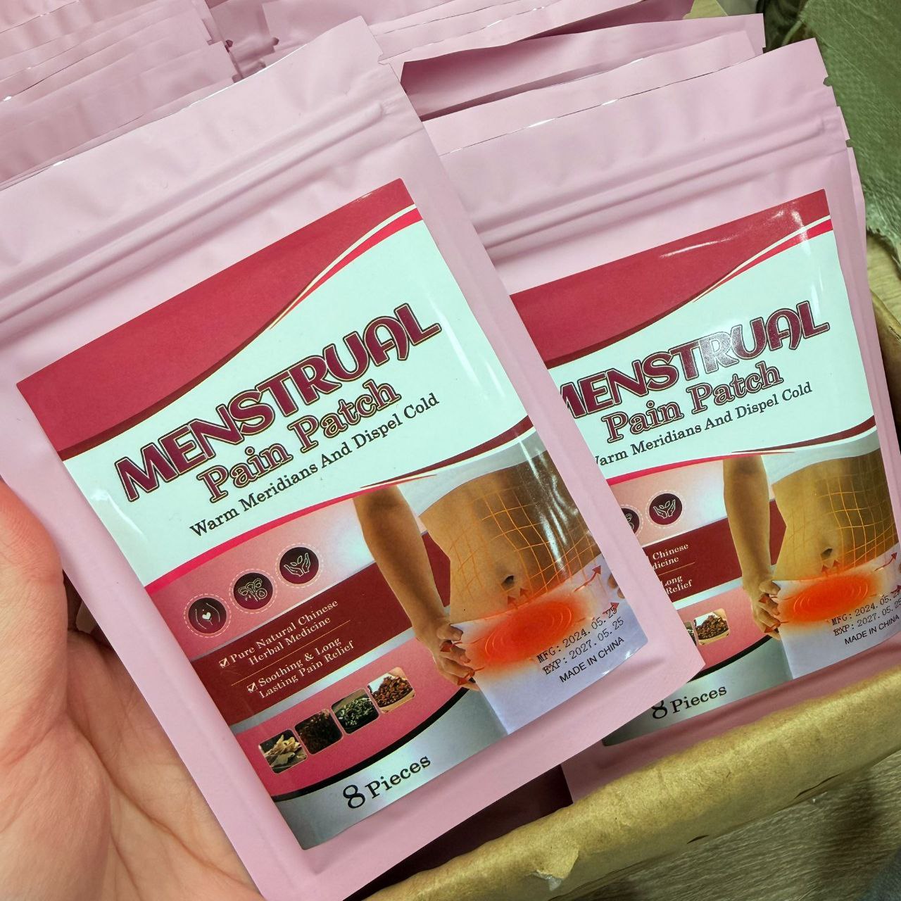 Warm Days – grijući flasteri za menstrualne dane, 8 kom – prikaz 1