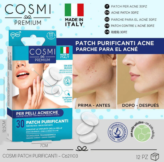 COSMI Premium – diskretni flasteri za prištiće, 30 kom – prikaz 1
