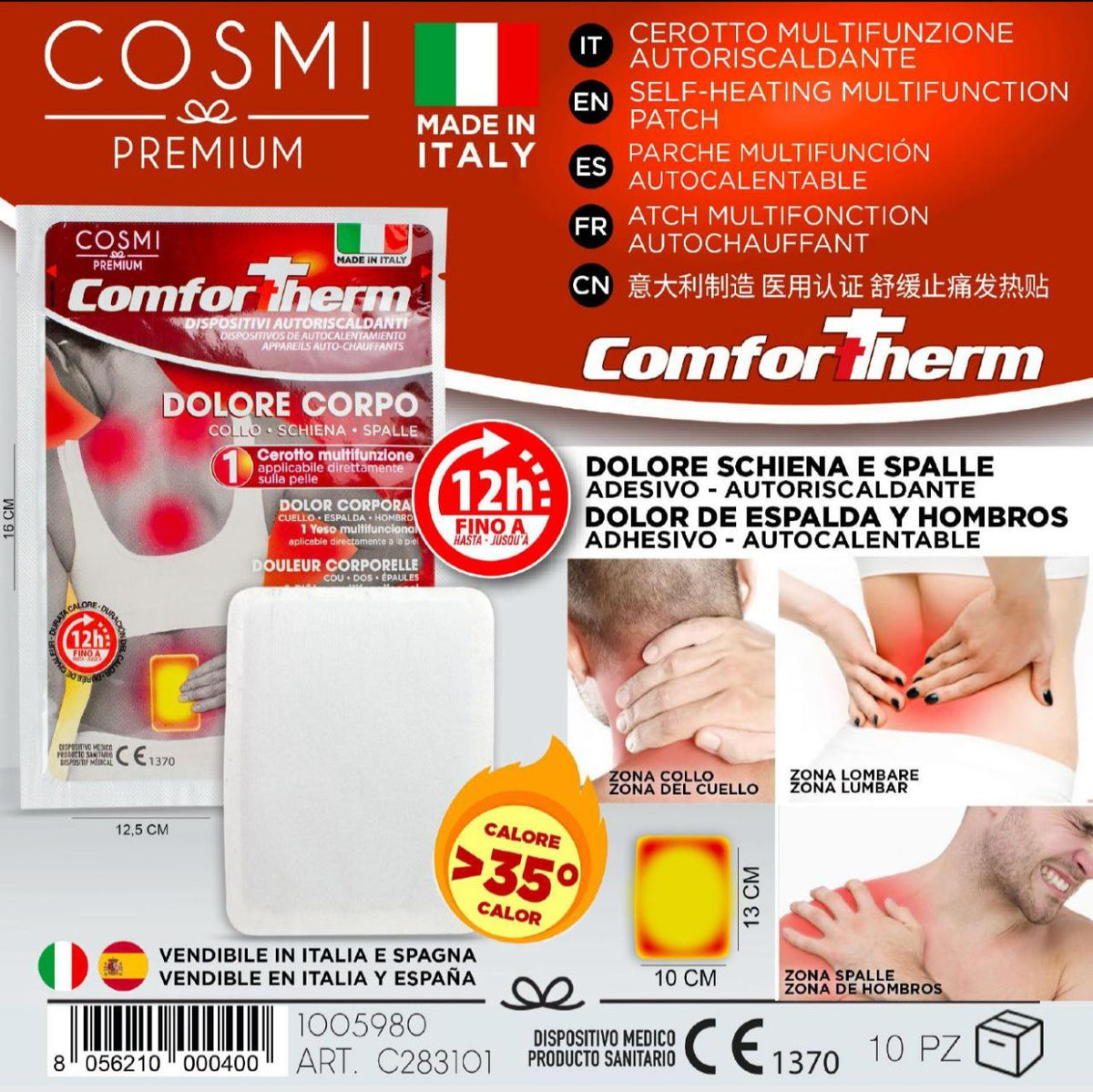 Warm Comfort – samozagrijavajući flaster – prikaz 1